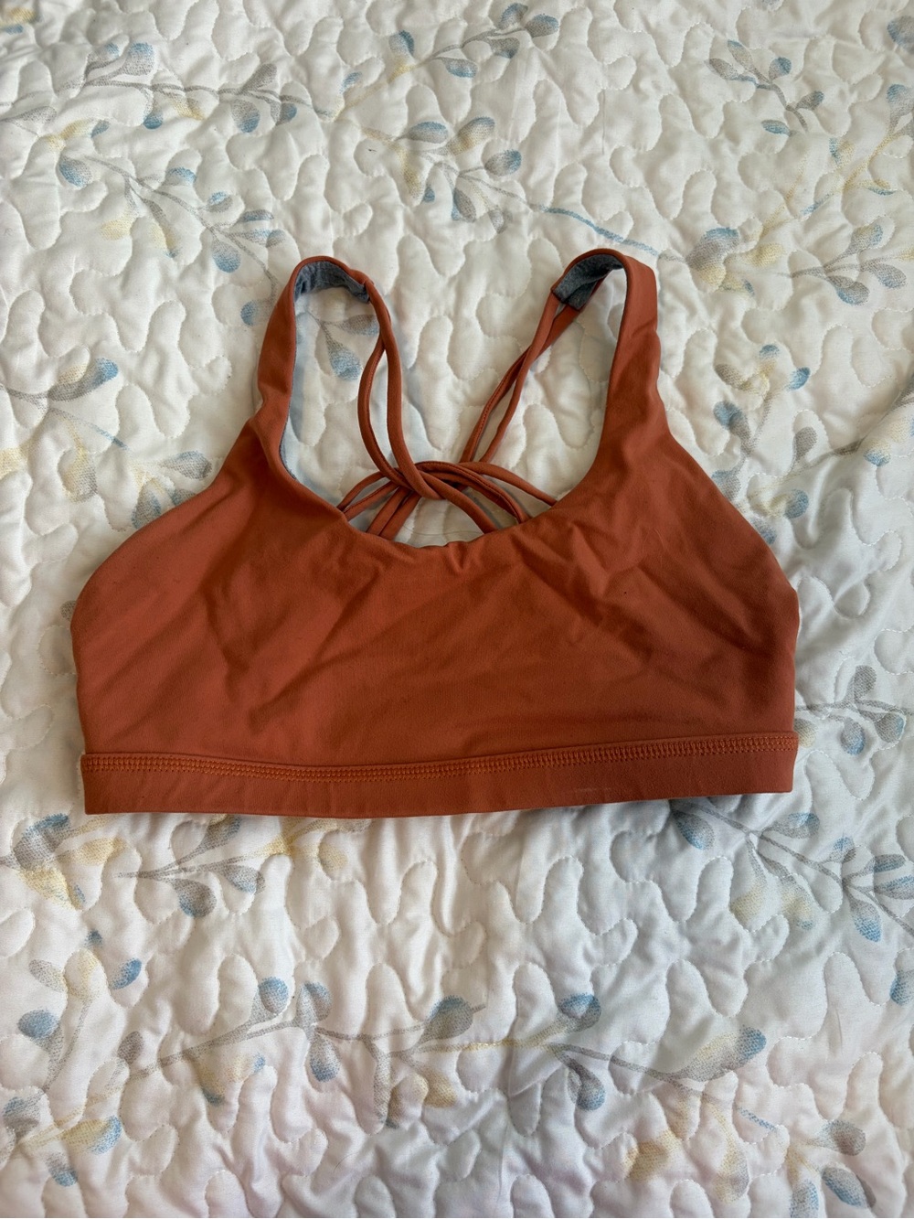 Born Primitive Strappy Sports Bra - Rust
